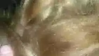 كانت العاهرة العاهرة لا ترتدي سوى النظارات بينما كانت تمتص قضيبين صلبين من الصخور في سريرها