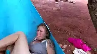 مطاط الهبي زوجة عرقي الجنس